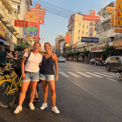 bangkok op de fiets