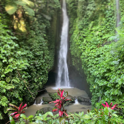 Ubud leke leke waterfall